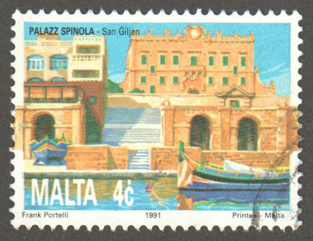 Malta Scott 786 Used - Click Image to Close